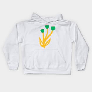 Triple Flower Kids Hoodie